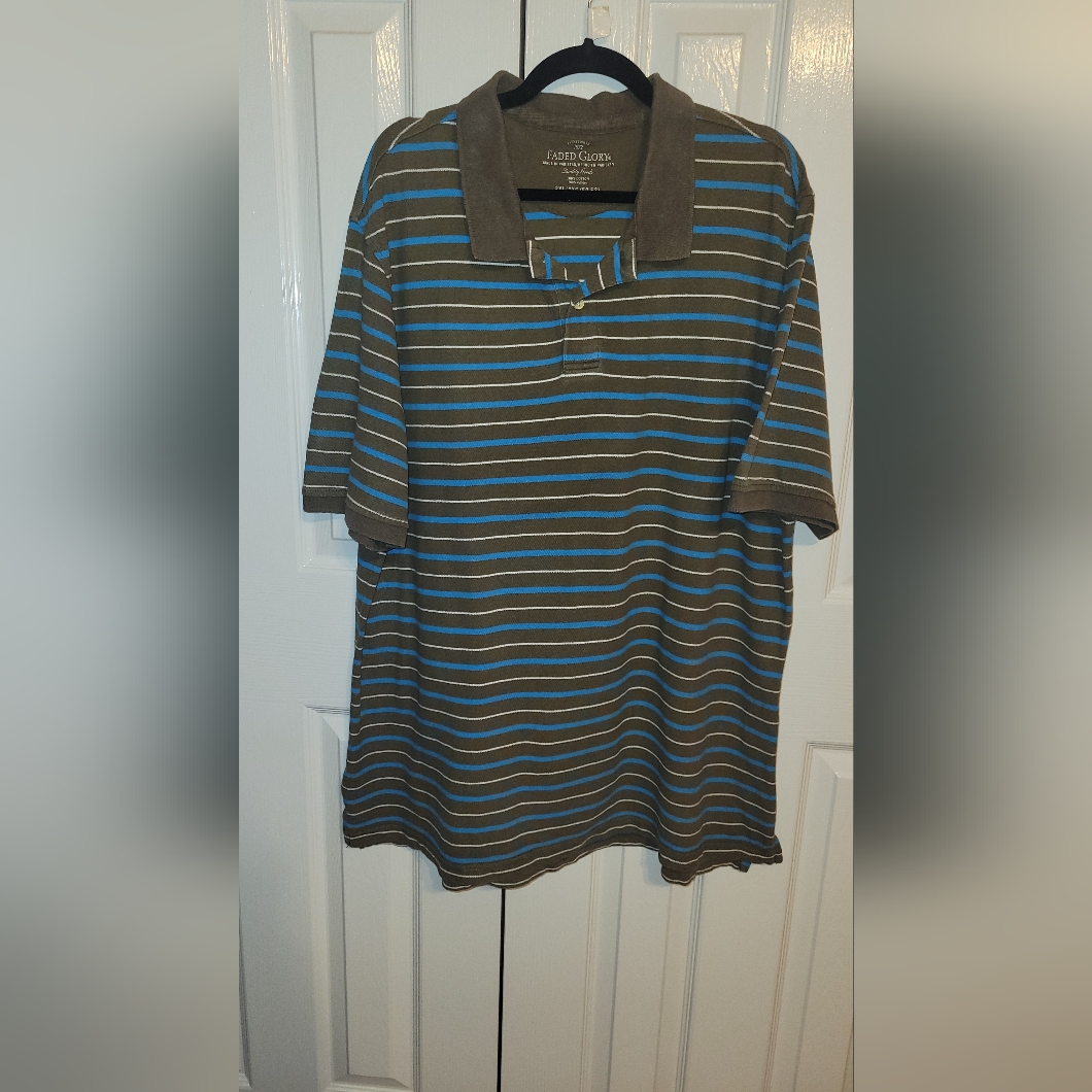 708 Faded Glory Brand Mens Shirt